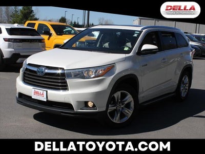 2016 Toyota Highlander Hybrid Limited Platinum