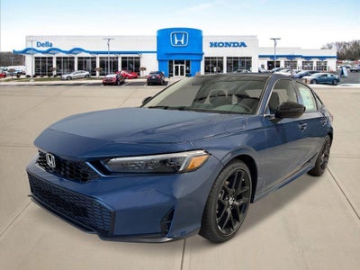 2026 Honda Civic Sedan Sport Front Wheel Drive CVT