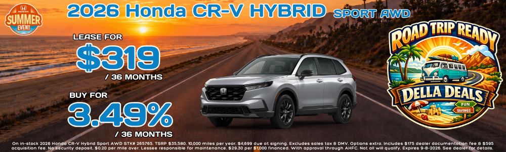 2026 Honda CR-V Inventory in Plattsburgh NY