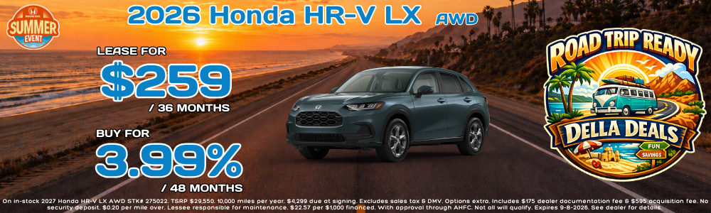 2027 Honda HR-V Inventory in Plattsburgh NY