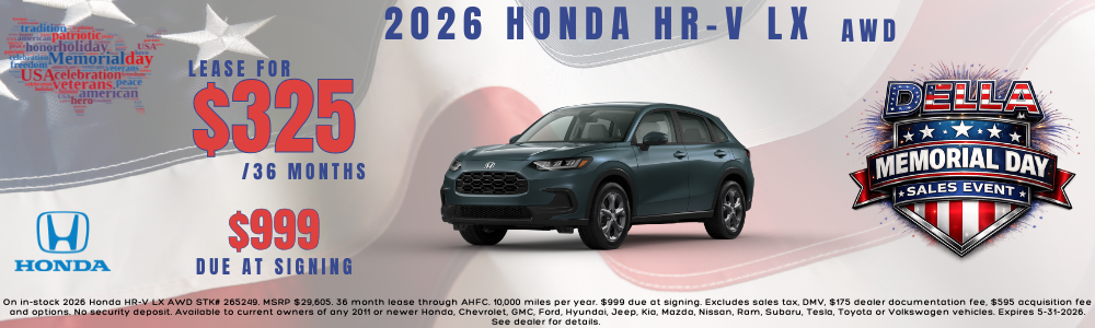 2026 Honda HR-V For Sale Burlington VT