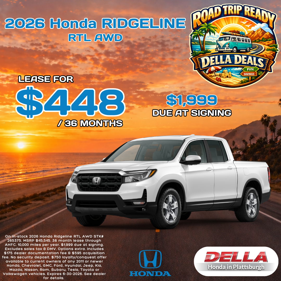 2026 Honda Ridgeline RTL AWD