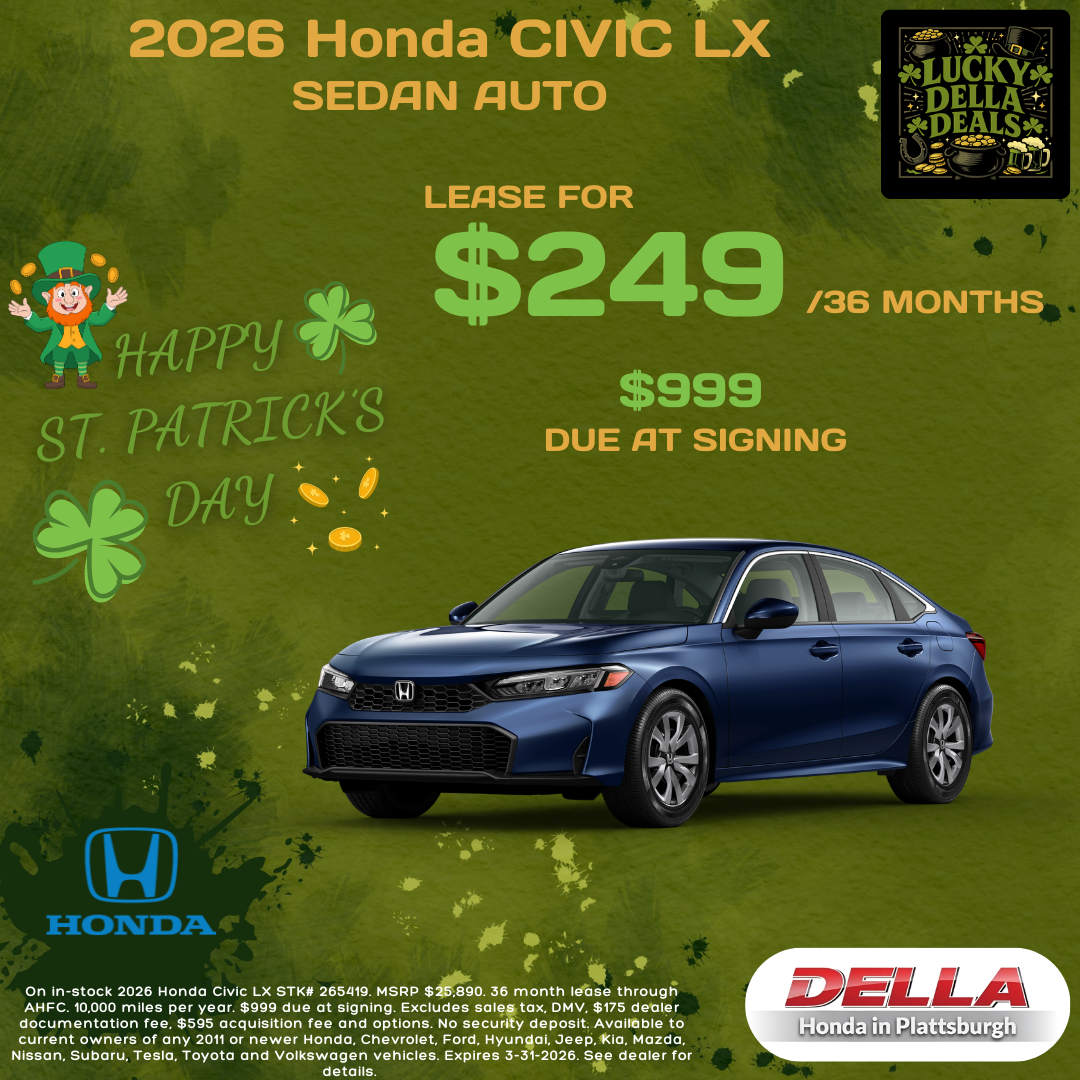 2026 Honda Civic LX Sedan Auto