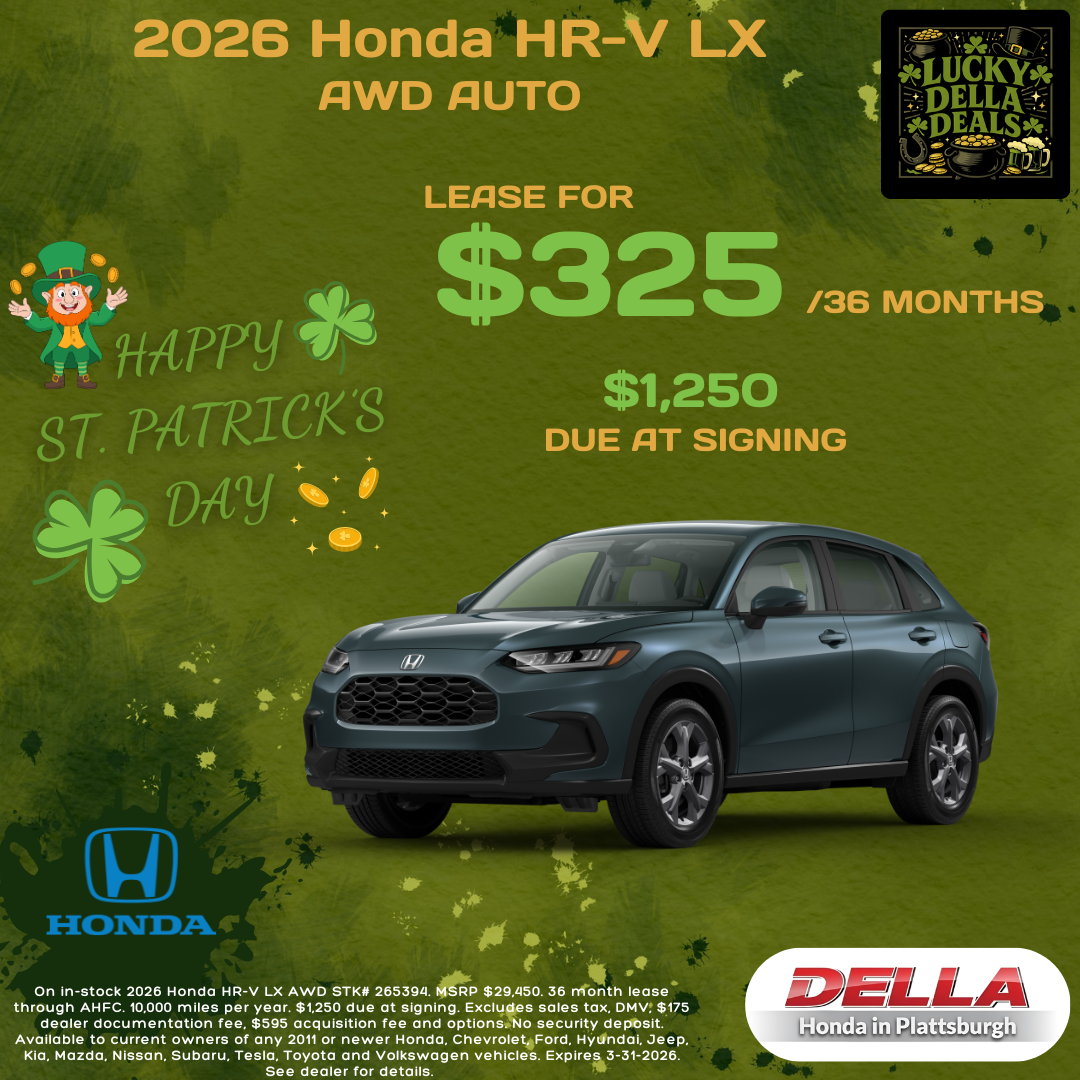 2026 Honda HR-V LX AWD