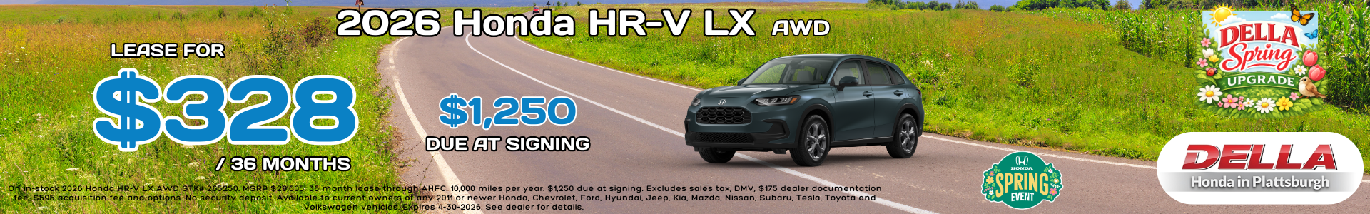 2026 Honda HR-V For Sale Burlington VT