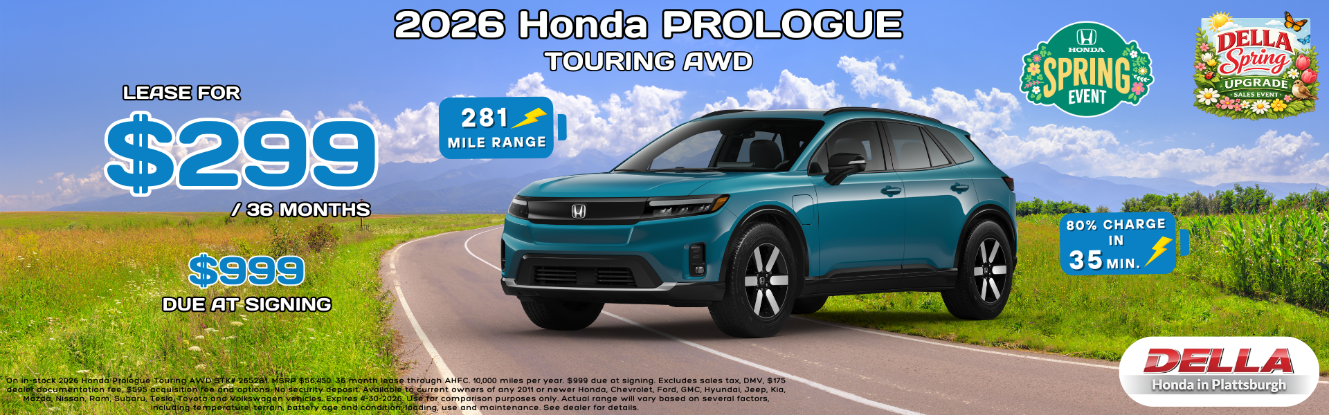 2026 Honda Prologue for sale in Plattsburgh