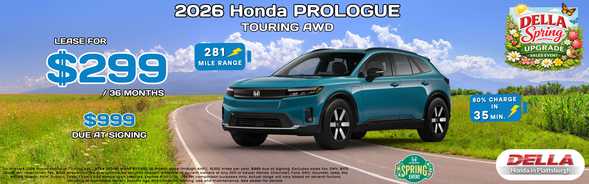 2026 Honda Prologue for sale in Plattsburgh