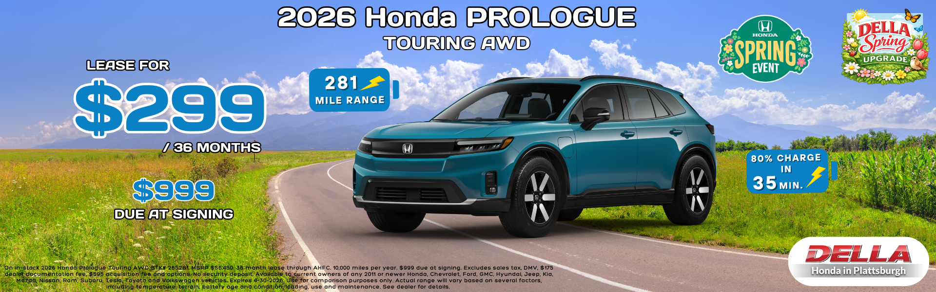 2026 Honda Prologue for sale in Plattsburgh