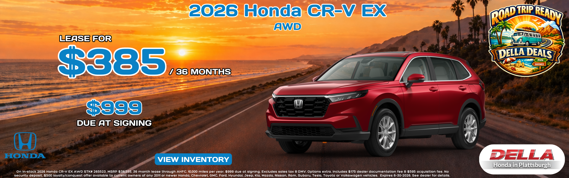 2026 Honda CR-V for sale in Plattsburgh