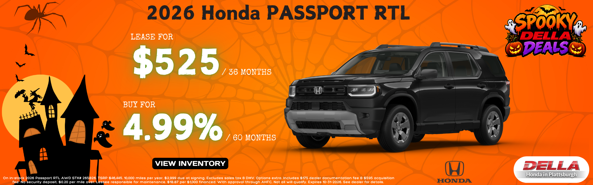 2026 Honda Passport for sale in Plattsburgh