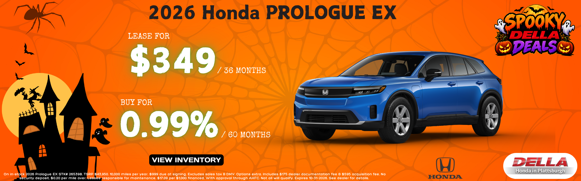 2026 Honda Prologue for sale in Plattsburgh