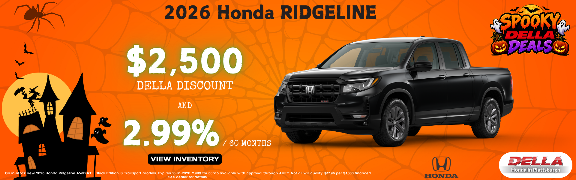2026 Honda Ridgeline for sale in Plattsburgh