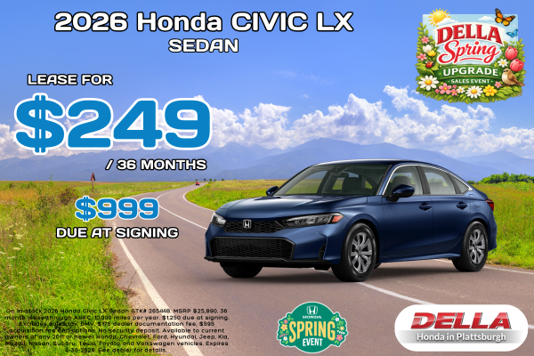 2026 Honda Civic for sale in Plattsburgh