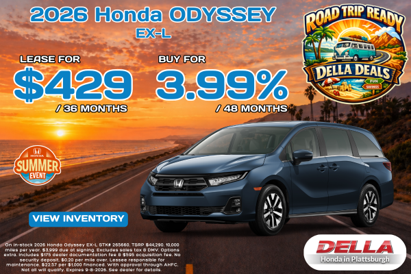 2026 Honda Odyssey for sale in Plattsburgh