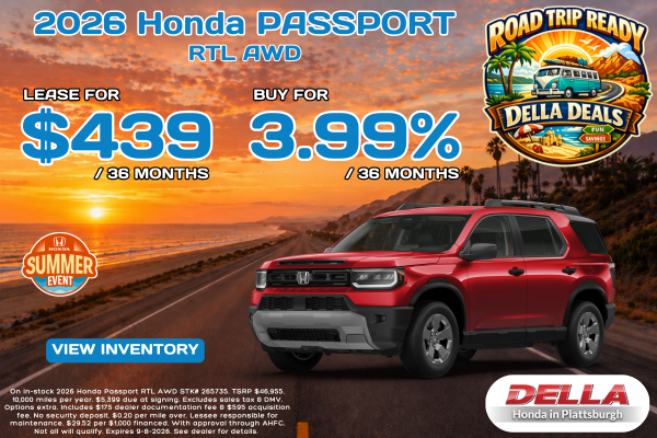 2026 Honda Passport for sale in Plattsburgh
