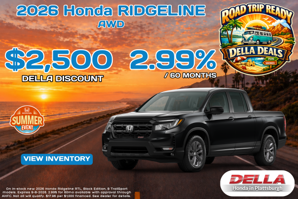 2026 Honda Ridgeline for sale in Plattsburgh