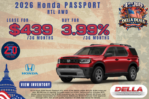 2026 Honda Passport for sale in Plattsburgh