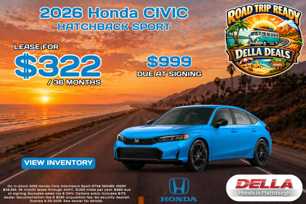 2026 Honda Civic for sale in Plattsburgh
