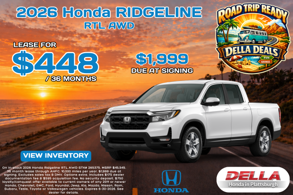 2026 Honda Ridgeline for sale in Plattsburgh