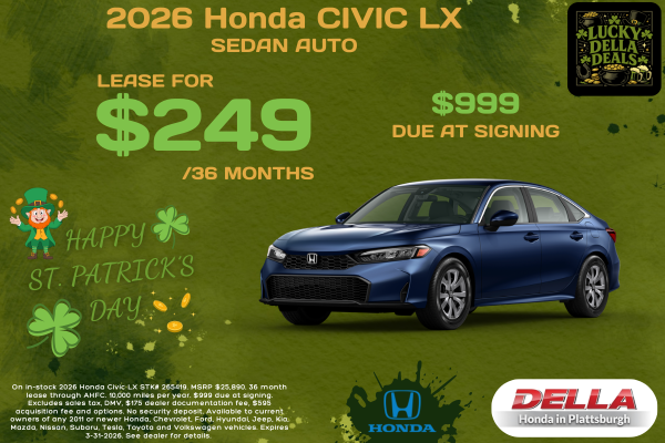 2026 Honda Civic for sale in Plattsburgh