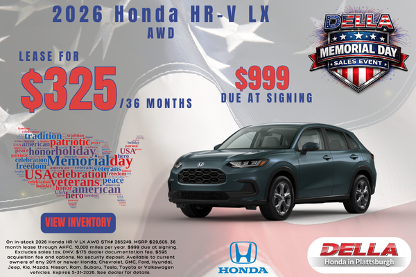 2026 Honda HR-V for sale in Plattsburgh