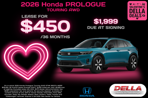 2026 Honda Prologue sale at DELLA Honda Burlington VT