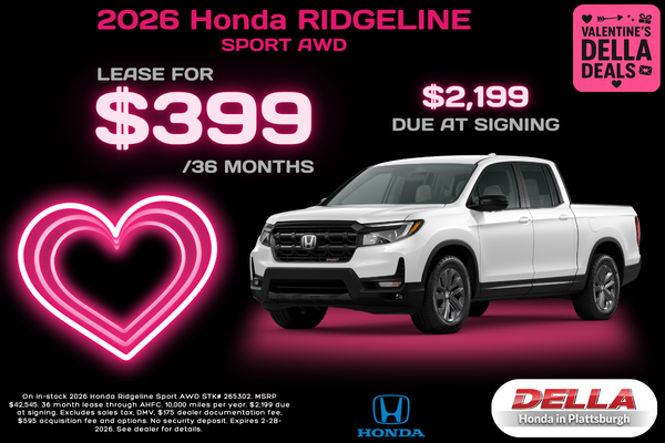 2026 Honda Ridgeline for sale in Plattsburgh