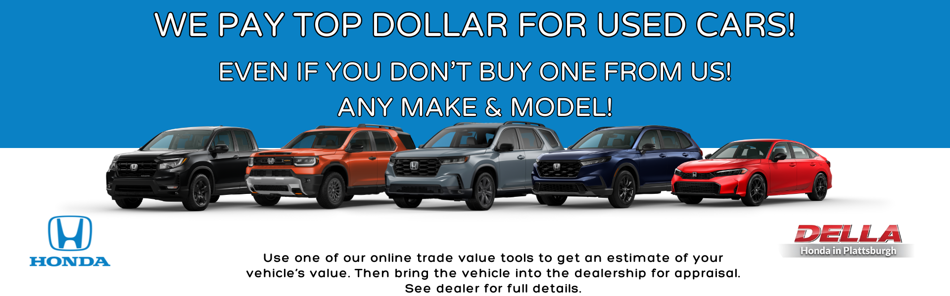 DELLA Honda Buys Used Cars