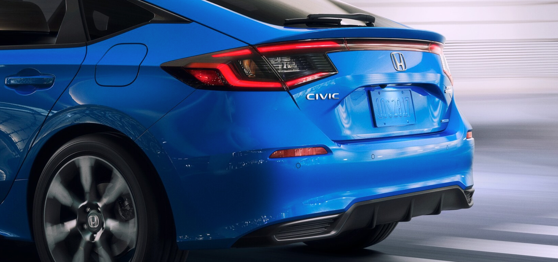 red honda civic 2024