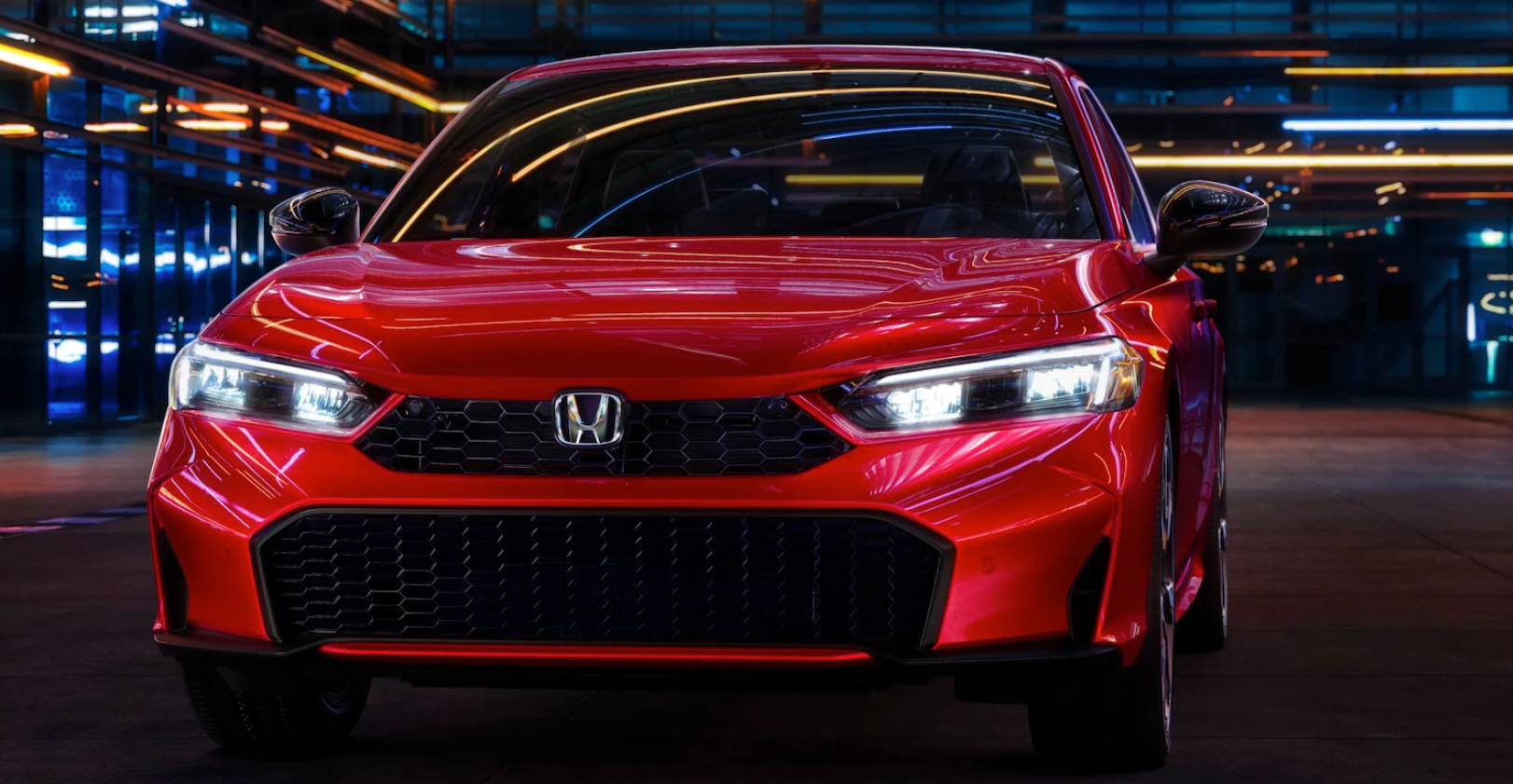 red honda civic 2024