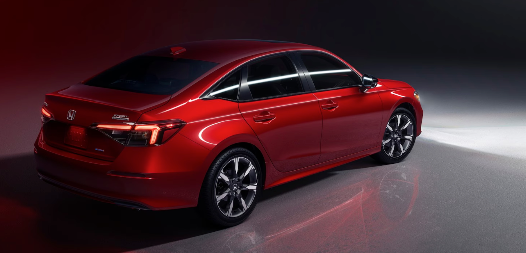 white 2024 honda civic