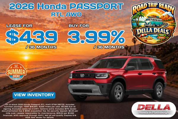 2026 Honda Passport for sale in Plattsburgh
